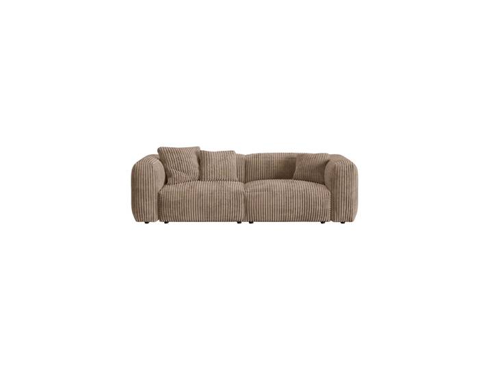 Modulares 3-Sitzer Design Sofa „Martina“ Cord Acorn Micadoni