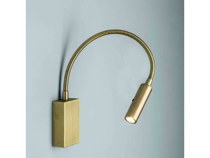 Lupia Licht Wandleuchte Switch - Messing matt Clean, Minimalisti