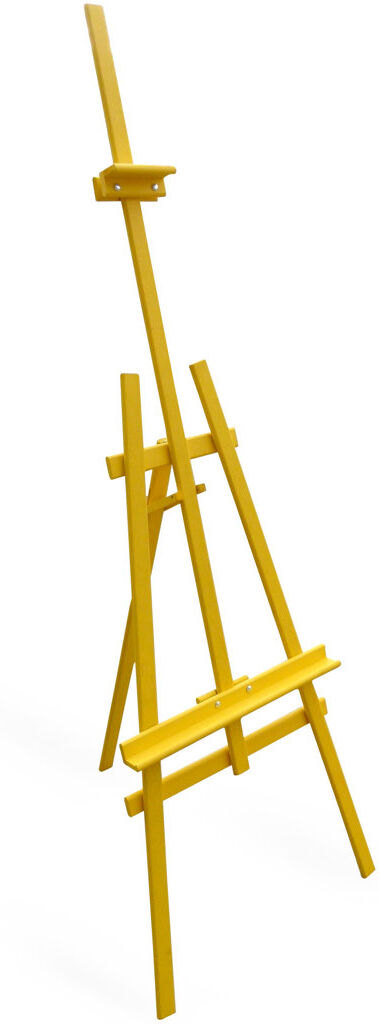 Ebern Designs Gargi Folding Easel Yellow 180'Hx51'Wx45'D
