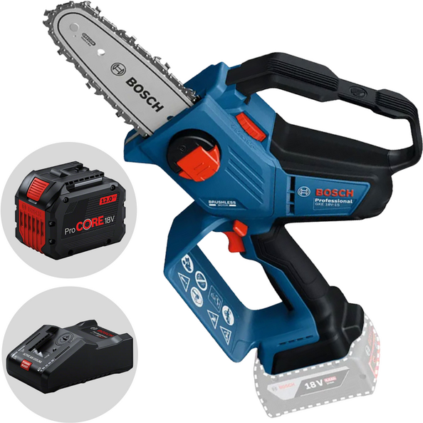 Bosch Professional GKE18V-15 - Élagueuse manuelle à batterie - 18 V 12 Ah