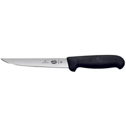 VICTORINOX Ausbeinmesser Fibrox silber, schwarz