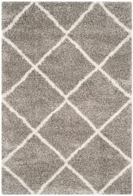 SAFAVIEH Hudson Shag Estella Diamond Trellis 2-inch Thick Rug