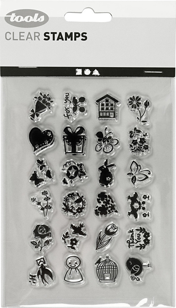 Creativ Company CC Siliconen stempel Kleine groeten 15,5 cm