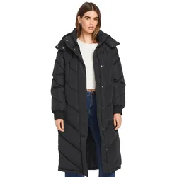 Volcom Damen Parka Alldaylong Puffjacke schwarz - M - M