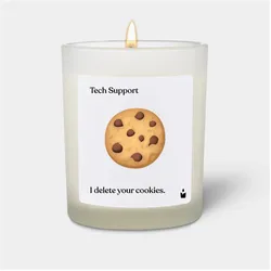 Chatty Candles, Duftkerzen, Duftkerze Woody Tech Support. I delete your cookies.