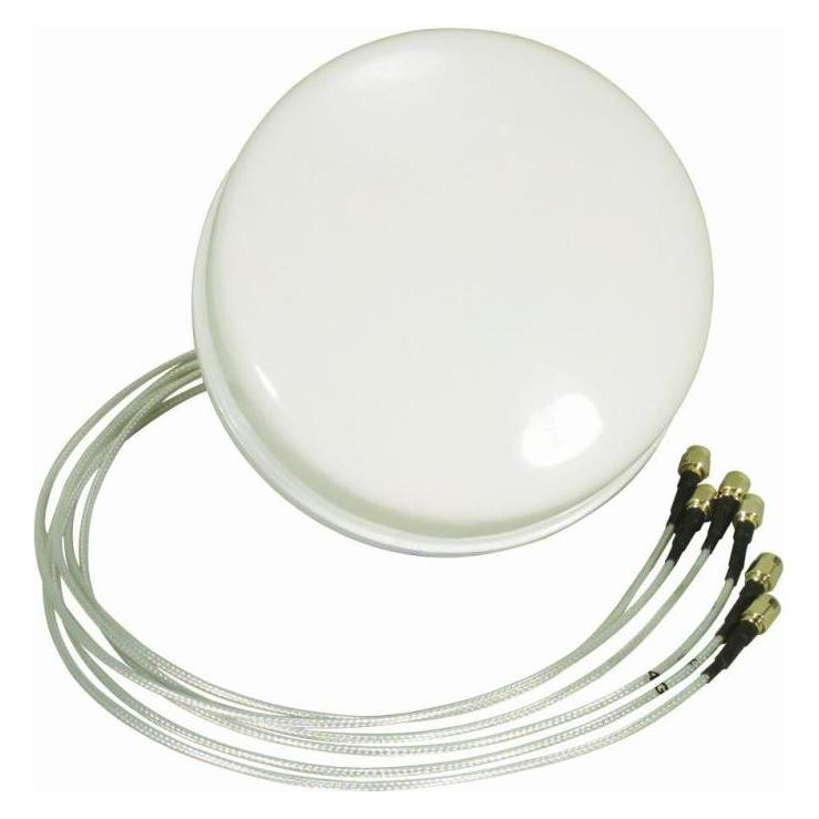 Allnet Antenne 2.4/DualBand Spatial Diversity MIMO Ceiling/Decken - WLAN - 4 dB (WLAN) (HG2458-4SDC-6RSP)