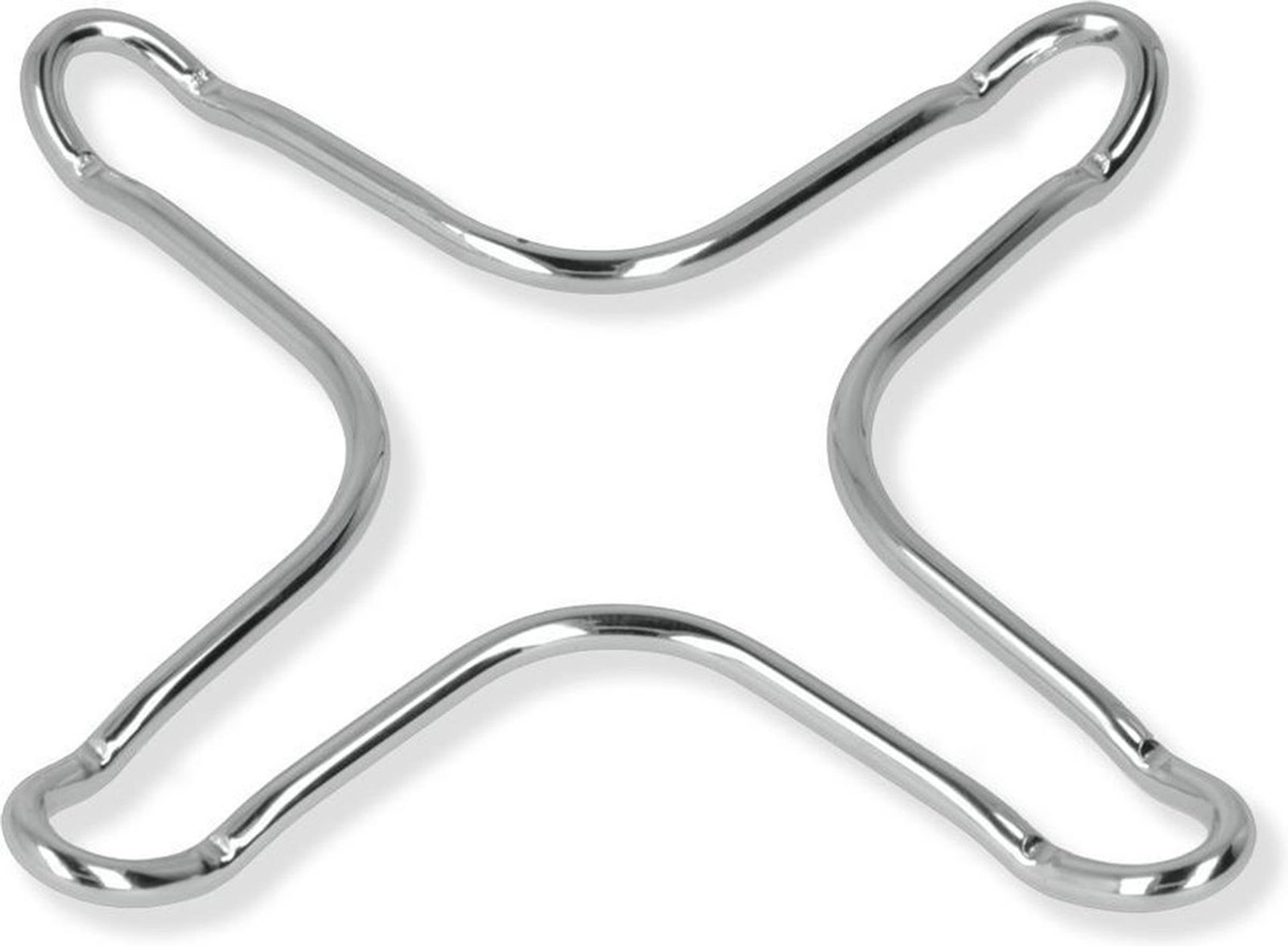 Metaltex gasfornuisplaat, zilverkleurig – 10 stuks