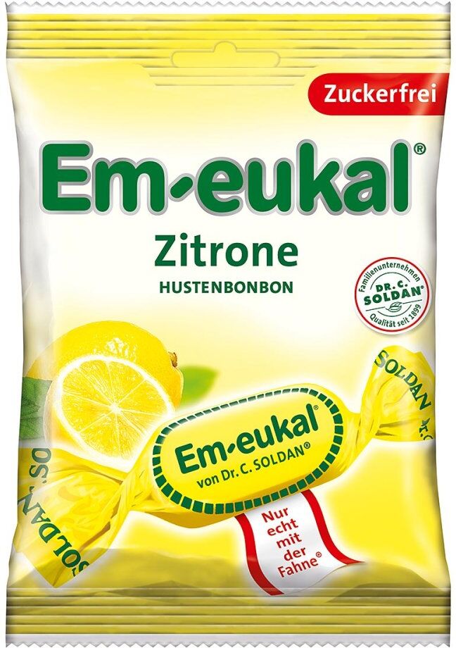 Em-eukal Em Eukal Bonbons Zitrone zuckerfrei 75g