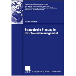 Strategische Planung im Beschwerdemanagement, Fachbücher von Martin Mende
