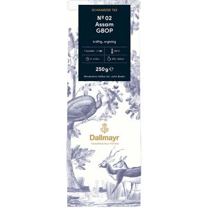 Dallmayr Tee Teespezialitäten N°2 Assam, G.B.O.P, Schwarzer Tee, loser Tee, 250 g