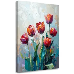 LEINWANDBILD Blumen 60x90cm