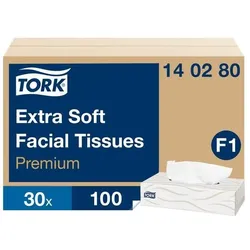 Tork, Taschentücher + Kosmetiktücher, Extra weiche Kosmetiktücher