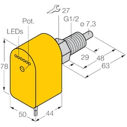 Turck Eintauchsensor FCS-GL1/2 #6870203