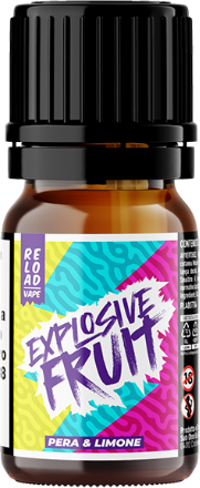 Reload Vape Pera Limone Explosive Fruit Aroma Concentrato 10ml
