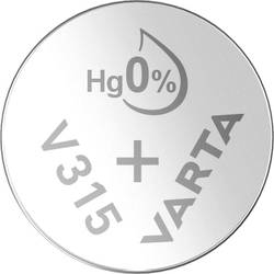 Varta Knopfzelle 315 1.55 V 1 St. 20 mAh Silberoxid SILVER Coin V315/SR67 NaBli 1 315101111