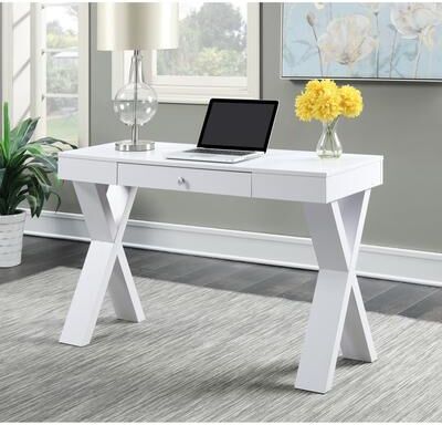 Convenience Concepts Newport Desk with Drawer