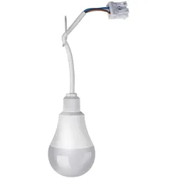 Megatron LED Renovierungs-Leuchte BAULICHT D60MM, IP20, mit 15cm Kabel + Klemme (fest), 8.5W 4000K 810lm, Kunststoff MT69056