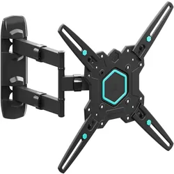 Vollbewegliche Wandhalterung für 32"-65", max. 35 kg, Schwarz M4