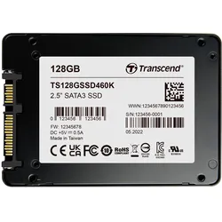 Transcend 128 GB Interne mSATA SSD TS128GSSD460K-VS1 (128 GB, 2.5"), SSD