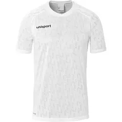 UHLSPORT Trainings-T-Shirt Division 28 Kids, Größe 140 in Weiß Weiß
