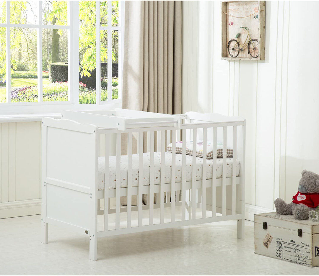 Mack + Milo Dampier 2 Cot Bed White Mini
