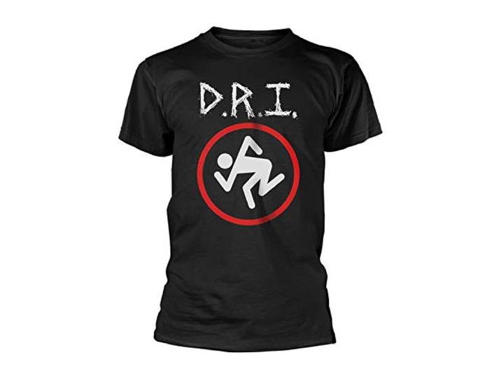 Dirty Rotten Imbeciles D.R.I. T Shirt Skanker Band Logo nieuw Officieel Mannen