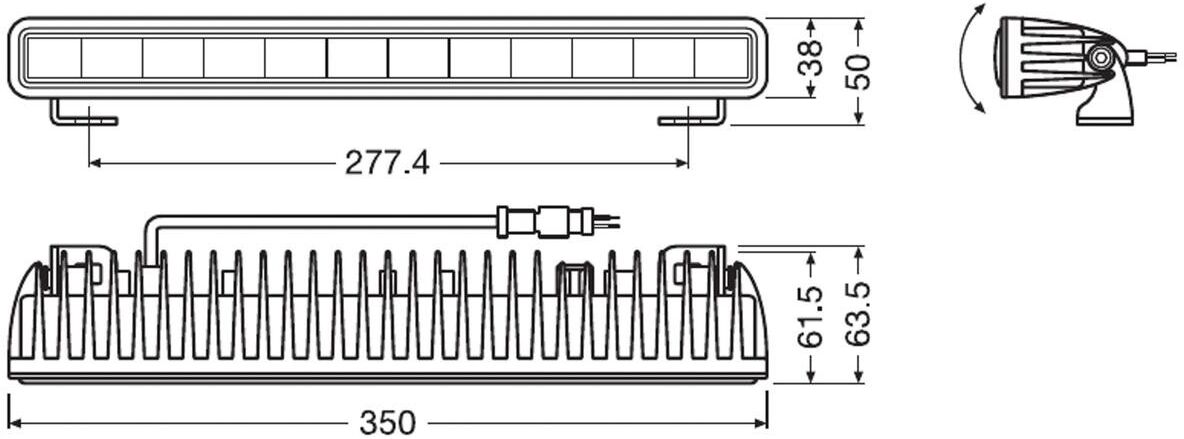 OSRAM LEDDL106-CB LED-Balken
