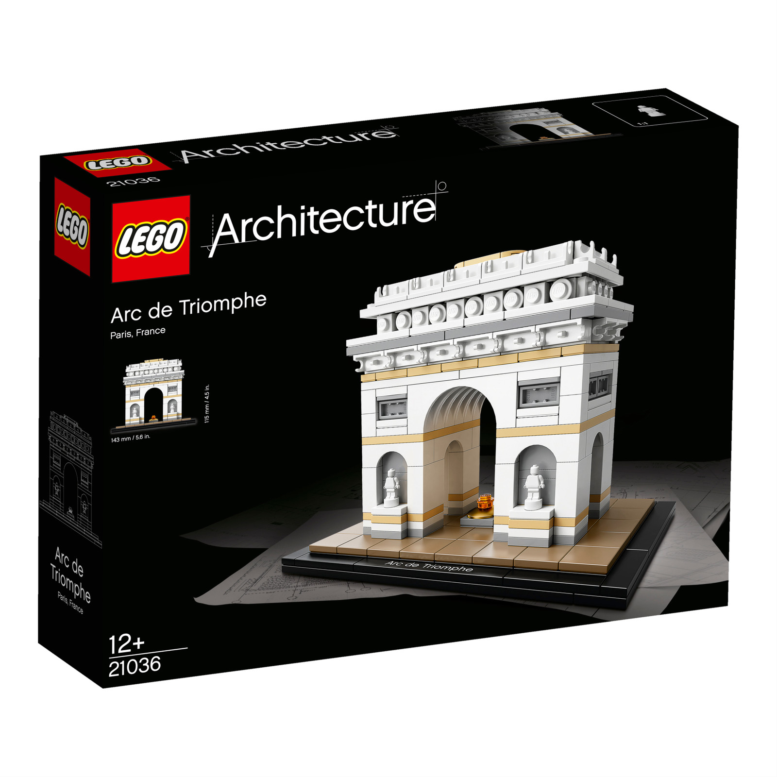 LEGO Architectuur De Triomfenboog 21036
