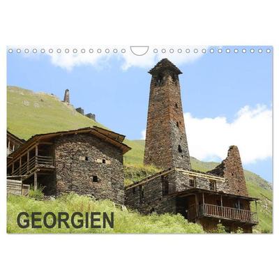 GEORGIEN (Wandkalender 2026 DIN A4 quer), CALVENDO Monatskalender