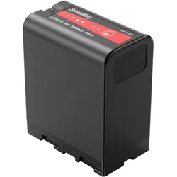 SmallRig 4670 (Kamera Akku), Kamera Stromversorgung, Schwarz, Rot