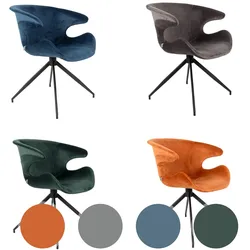 Zuiver Designer-Stuhl Mia  – erhältlich in 4 Farben