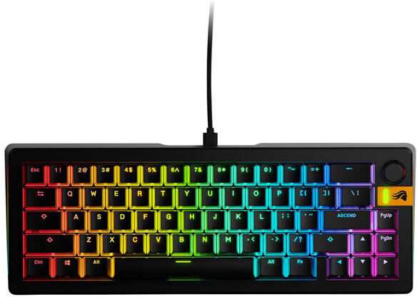 TECLADO GAMING GLORIOUS GMMK3 65 BK
