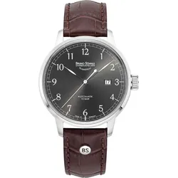 Bruno Söhnle Hamburg Automatik Big 17-12203-821 - dunkelbraun - 43mm