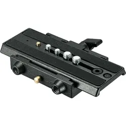 Manfrotto 357 (Stativ Schnellwechselplatte), Stativ Zubehör, Schwarz