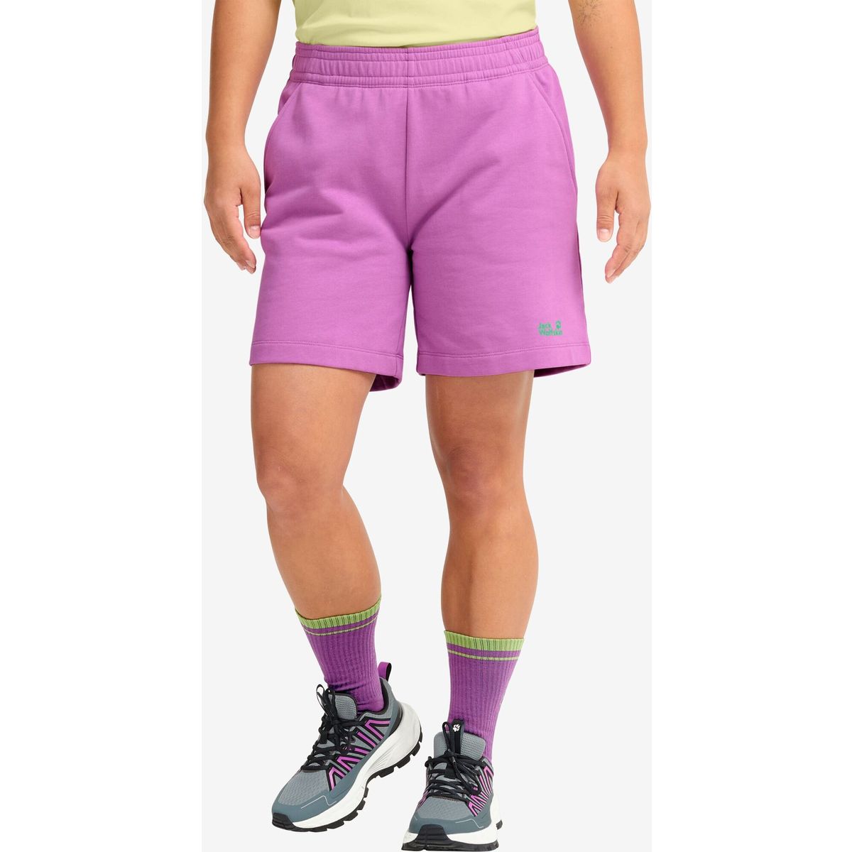 Jack Wolfskin Celebrate The PAW Shorts W foxglove (H0112) S A65909_H0112_A06