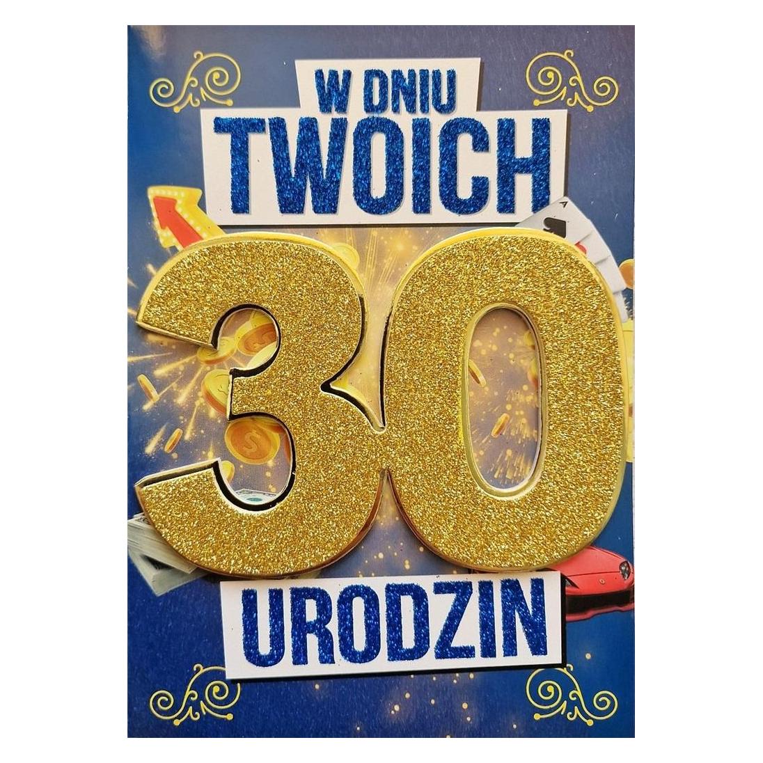 Yeku Geburtstagskarte zum 30. Geburtstag für Männer (49019278)