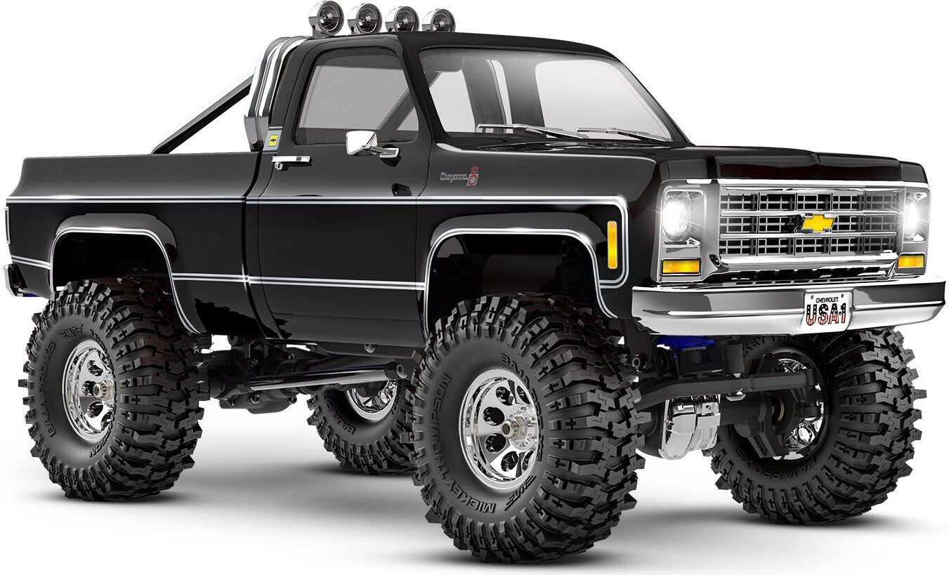 Traxxas TRX-4M Chevrolet K10 1979 schaal 1:18 zwart