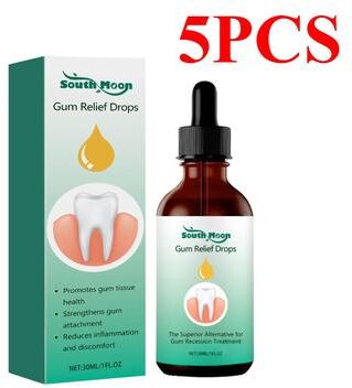Inspire Select Gum Repair Oral Care Drops Receding Gum Relief & Teeth Strengthening Serum 5 Pcs