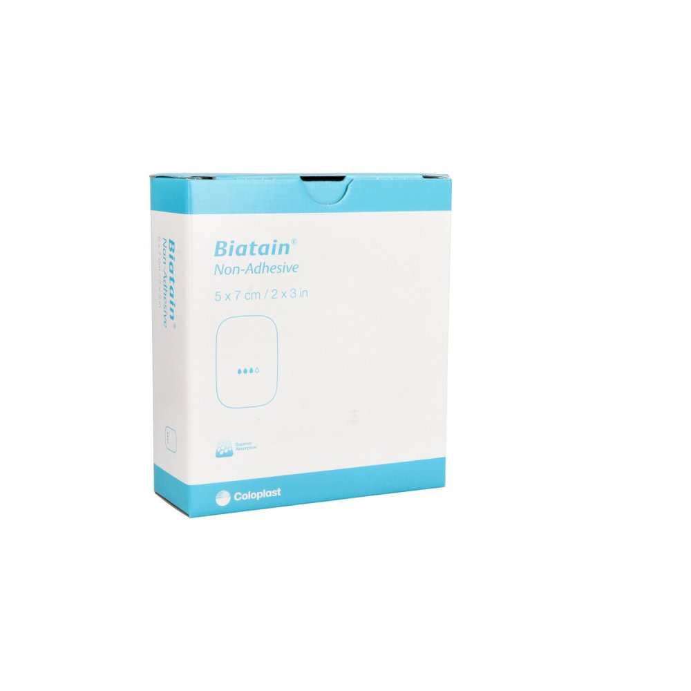 1001 Artikel Medical GmbH Biatain Schaumverband 5x7 cm nicht haftend 10782009