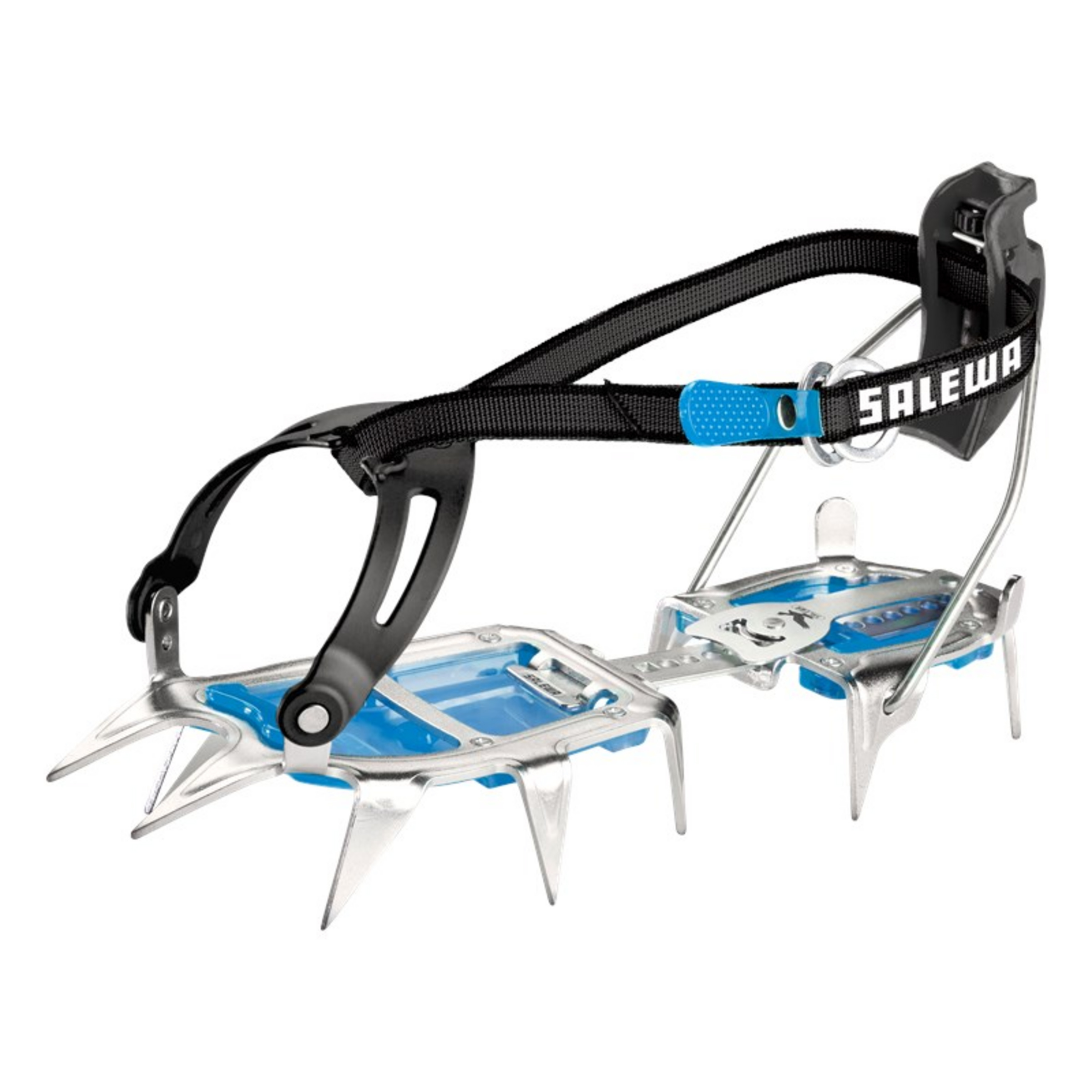 Salewa Alpinist Alu Combi Steigeisen Steigeisen blau Hochtour