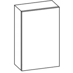 Artiqua 400 Wandschrank, Stahlgrau, 400-OST-2-45-R-16-7142-88 400-OST-2-45-R-16-7142-88