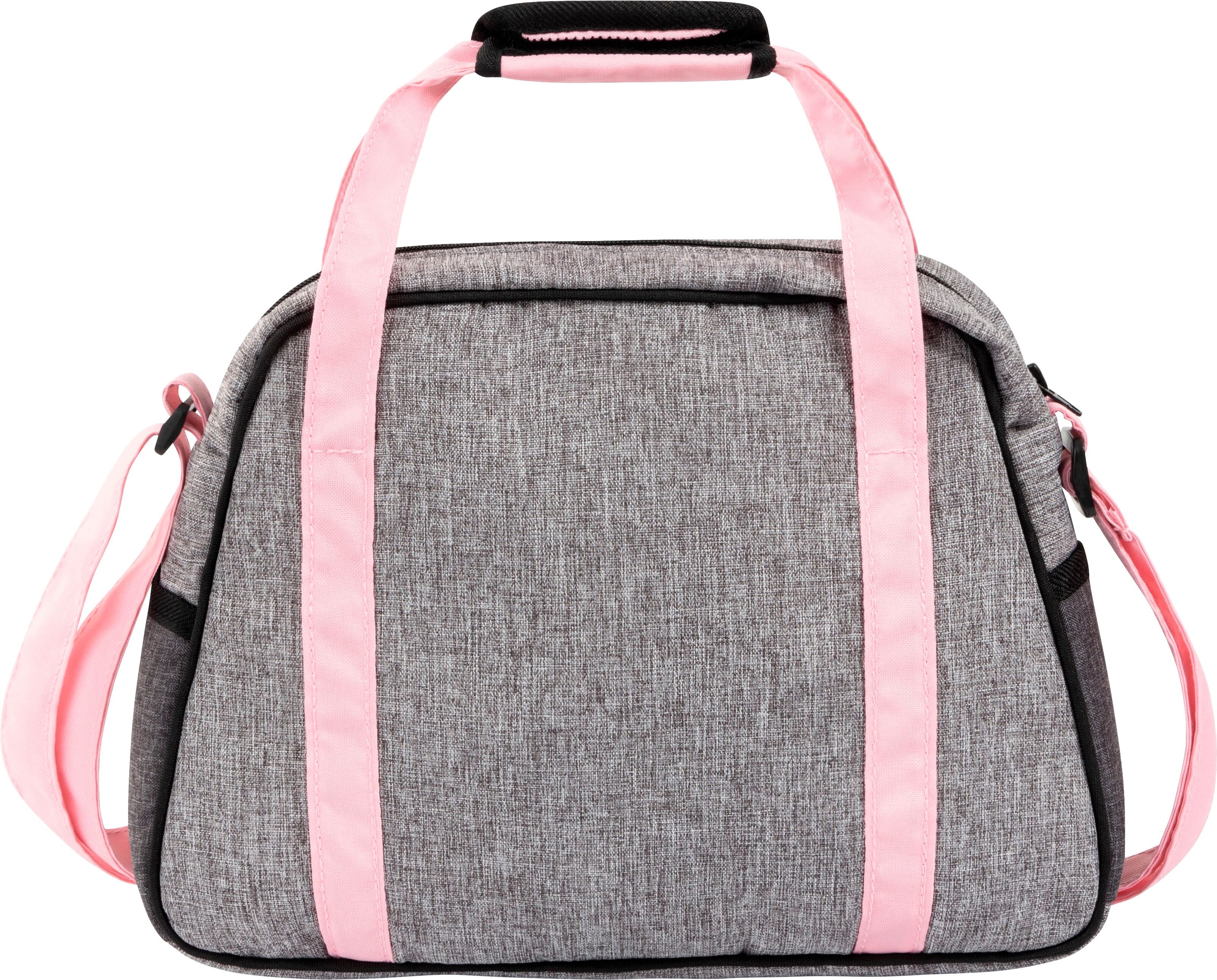 Puppen Wickeltasche BAYER "grau/rosa Einhorn", rosa (grau, rosa einhorn), Puppenausstattungen, KinderB:4cm H:22,5cm L:27cm T:27cm, Puppen Wickeltasche, B:4cm H:22,5cm L:27cm T:27cm