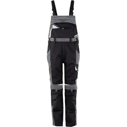 Latzhose "BESTWORK NEW" - 54 - schwarz/grau