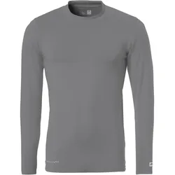 uhlsport Distinction langarm Funktionsshirt steingrau M