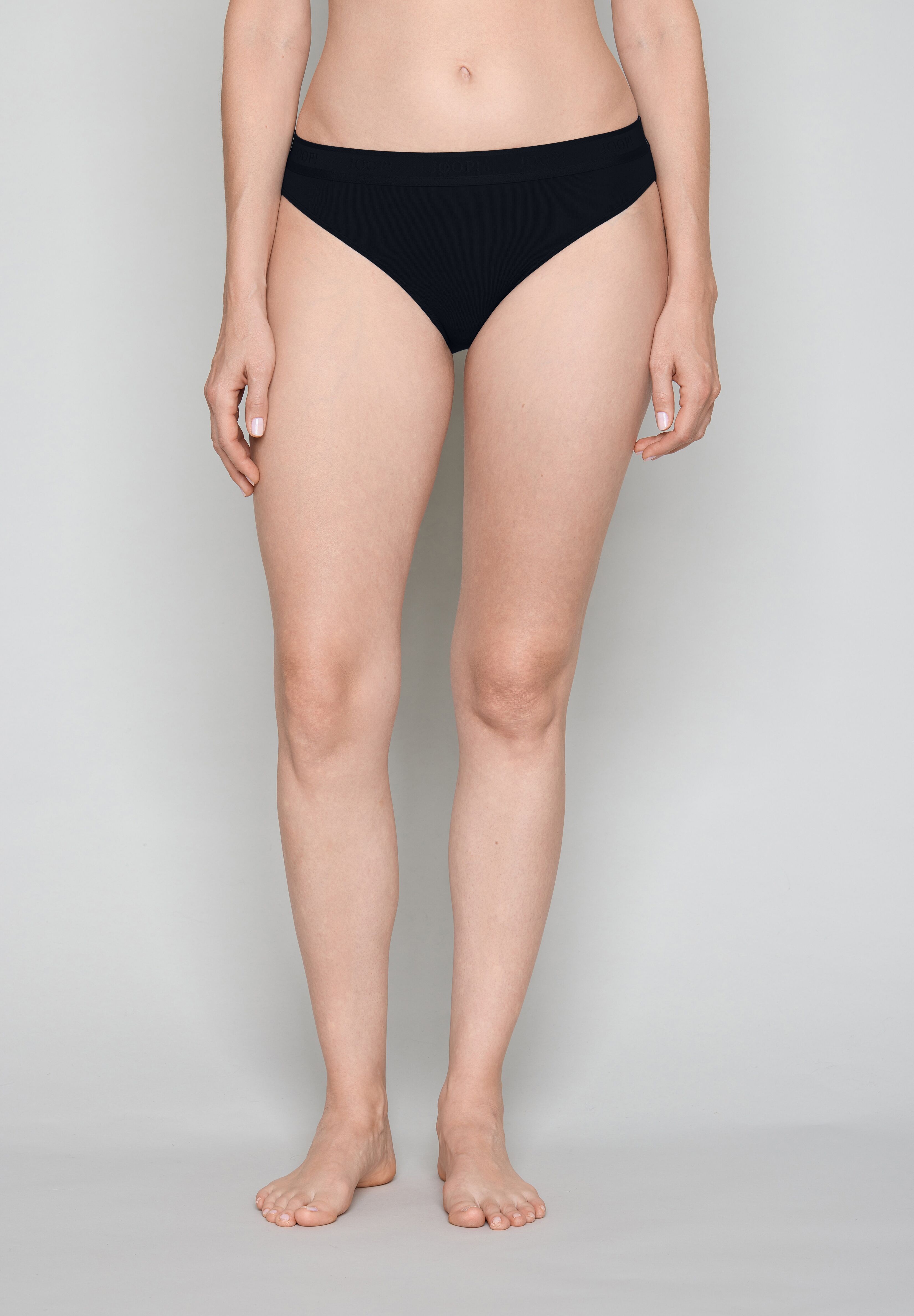 Joop! Slip JOOP, Damen, Gr. 36, Jersey, schwarz (schwarz, taupe, lila), Jersey, Obermaterial: 95% Modal, 5% Elasthan, Unterhosen Slip, mit drei unterschiedlichen Passformen, atmungsaktiv schwarz, taupe, lila 36, Jersey