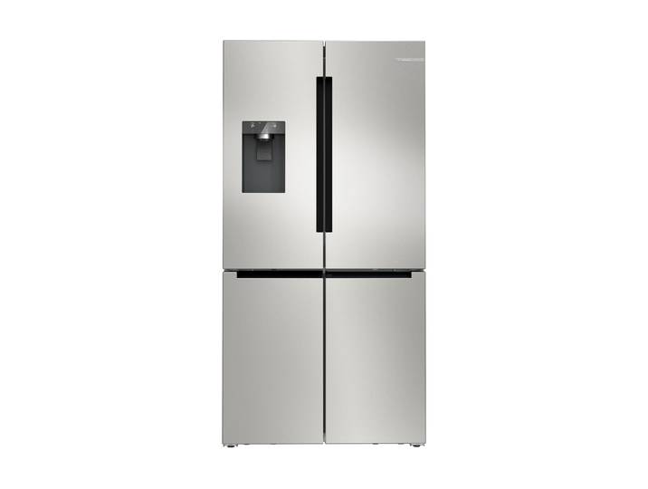 BOSCH Side-by-Side KFI96APEA , Energieeffizienz: E, silber (silberfarben), B:90,5cm H:183cm T:73,1cm, Kühlschränke, Side-by-Side