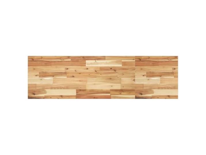 LASWWQMRF Schweberegal Massivholz Akazie 140x40x2 cm Wandboard Geölt Naturholz Wandboard aus edler Akazie für Wohnzimmer Schlafzimmer Küche. DIY Anordnung schafft eleganten Stauraum.