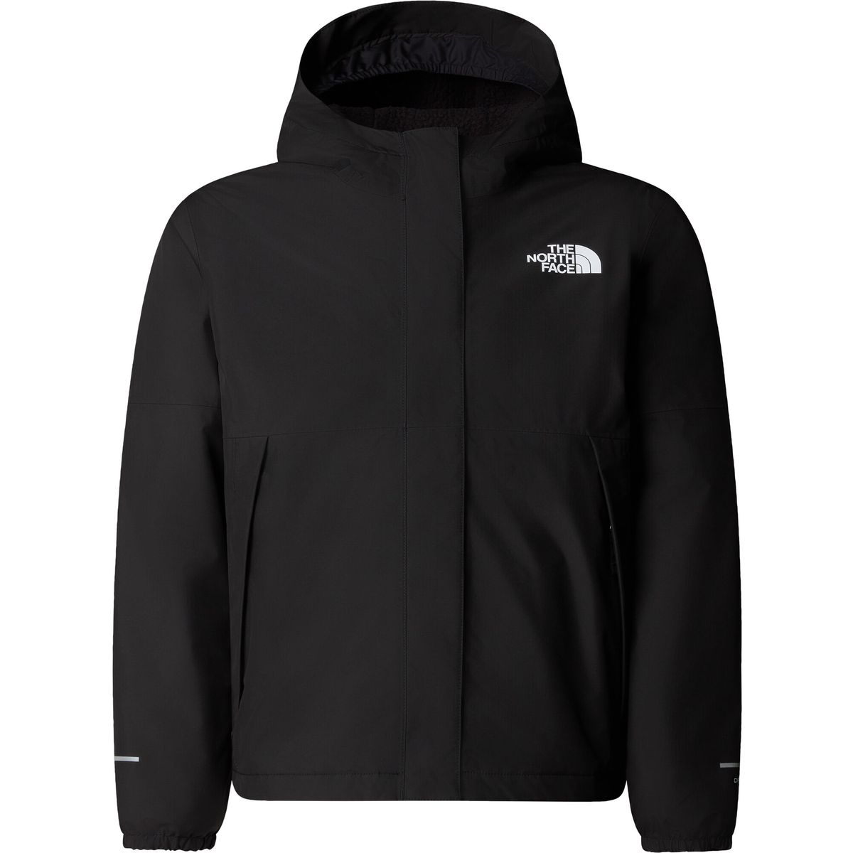 The North Face Girls Warm Antora Rain Jacket tnf black/tnf black (KX7) L NF0A873RKX7-L