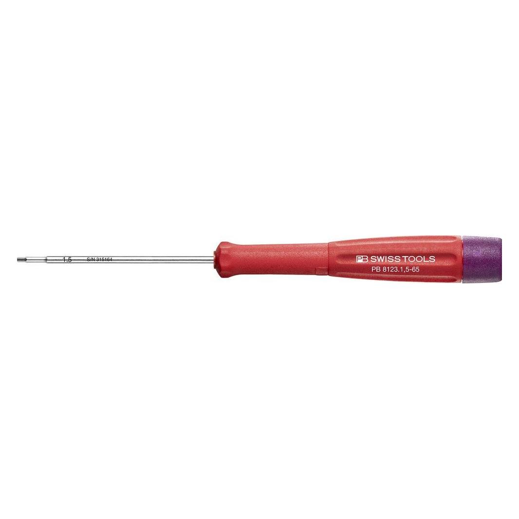 PB Swiss Tools Elektronik-Schraubenzieher (Innensechskant) (PB 8123.1,5-65)