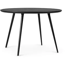 Mater Accent Esstisch, Ø 110 cm, schwarz
